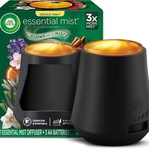 Air Wick Essential Mist Diffuser, 1ct, Essential Oils Diffuser, Air Freshener